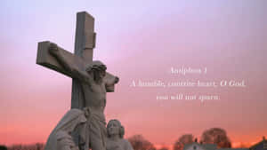 Bible Verse About A Contrite Heart Wallpaper