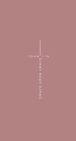 Bible Verse Phone Cross Wallpaper