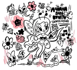 Bichota Season Cartoon Doodle Art Wallpaper