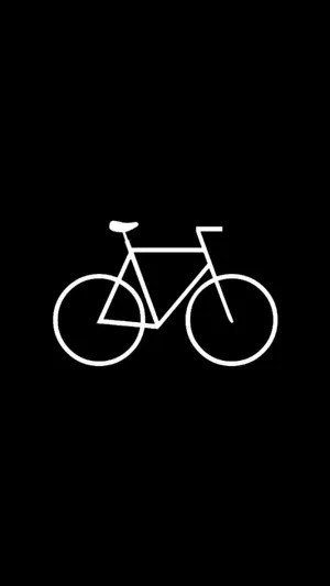 Bicycle Iphone Minimalist Digital Art Wallpaper