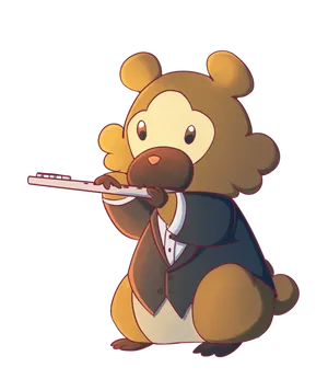 Bidoof As A Waiter Wallpaper