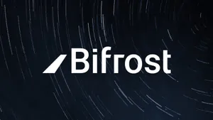 Bifrost Logo Star Trails Wallpaper