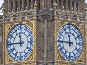 Big Ben Quarter To Twelve Wallpaper