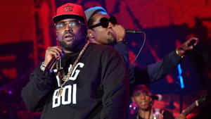 Big Boi Performingon Stage Wallpaper