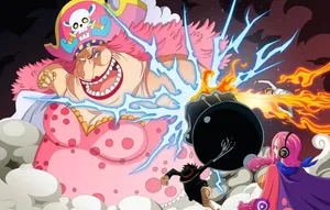Big Mom, The Powerful Pirate Empress Of The Awakening Sea Wallpaper