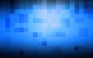 Big Pixels Blue Color Hd Wallpaper