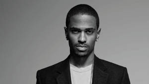 Big Sean Grayscale Wallpaper