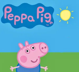 Big Smiles From George Pig Wallpaper