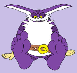 Big The Cat Relaxing In The Great Outdoors Wallpaper