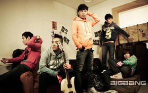 Bigbang Boy Band Poster Wallpaper