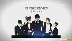 Bigbang Comback Poster Wallpaper