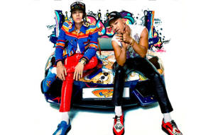 Bigbang G Dragon And Sol Graffiti Wallpaper