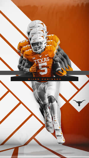 Bijan Robinson Texas Longhorns Football Wallpaper