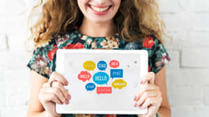 Bilingual Hello Translation Wallpaper