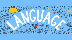 Bilingual Language Art Wallpaper