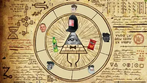 Bill Cipher Imitation Wallpaper