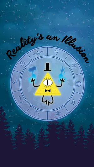 Bill Cipher Logo Wallpaper