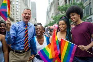 Bill De Blasio Celebrates Lgbtq Wallpaper