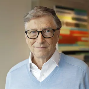 Bill Gates Deep Focus Face Wallpaper