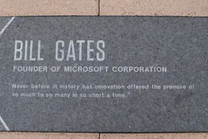 Bill Gates Founder Of Microsoft Corporation Wallpaper