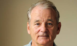 Bill Murray - A Portrait Of Classic Charm Wallpaper