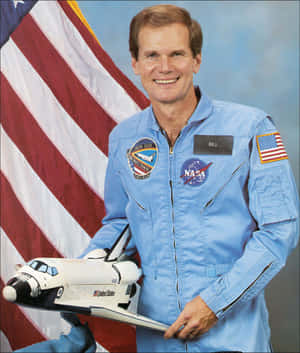 Bill Nelson In A Nasa Suit Wallpaper