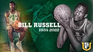 Bill Russell Usf Commemorative Portrait Wallpaper