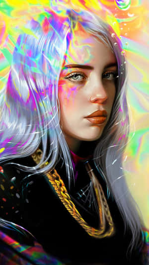 Billie Eilish 2021 Ocean Eyes Era Wallpaper