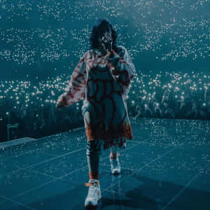 Billie Eilish Bringing In 2021 With A Bang. Wallpaper