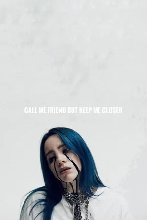 Billie Eilish Sad Expression Wallpaper