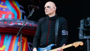 Billy Corgan Live Performance Wallpaper
