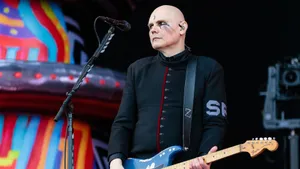 Billy Corgan Live Performance Wallpaper