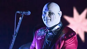 Billy Corgan Live Performance Wallpaper