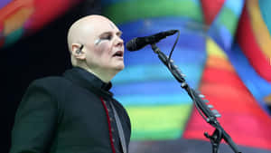 Billy Corgan Live Performance Wallpaper