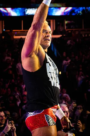Billy Gunn In A Black And Red Combo Wrestling Attire Wallpaper