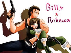 Billyand Rebecca Artwork Wallpaper