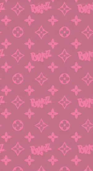 Bimbo Aesthetic Pink Pattern Wallpaper