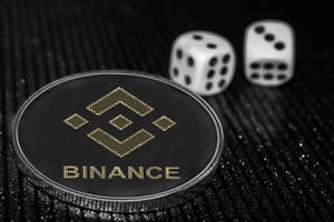 Binance Coaster And Dice Wallpaper