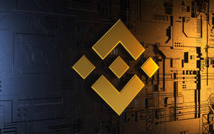 Binance Modern Techno Style Wallpaper