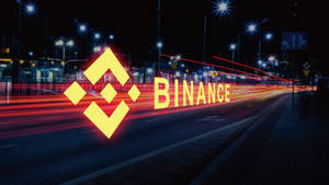 Binance Street Lights Wallpaper