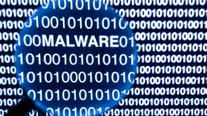 Binary String Mixed With Malware Wallpaper