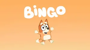 Bingo Bluey Animated Character Wallpaper