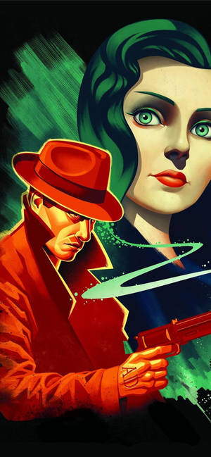 Bioshock Infinite Iphone Digital Art Wallpaper