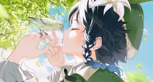 Bird And Venti Pfp Wallpaper