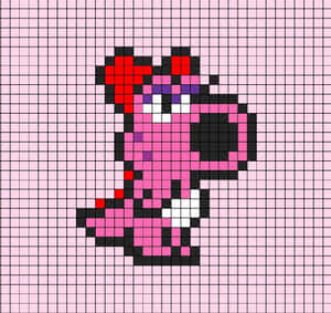 Birdo Strikes A Pose Wallpaper