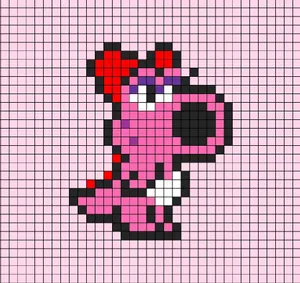 Birdo Strikes A Pose Wallpaper