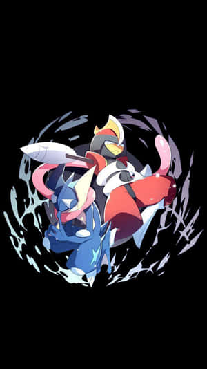 Bisharp And Greninja Art Wallpaper