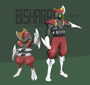 Bisharp Human Form Wallpaper