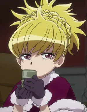 Bisky Krueger In Action From The Anime Hunter X Hunter Wallpaper