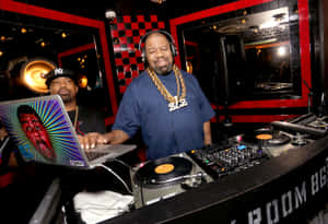 Biz Markie D J Set Booth Wallpaper